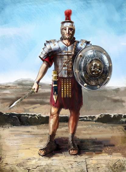 римский воин